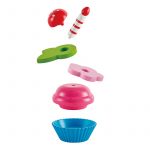 Hape - Plastic Cupcake Set