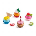 Hape - Plastic Cupcake Set