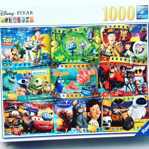 Ravensburger - Disney Pixar Movies Montage Puzzle 1000pc