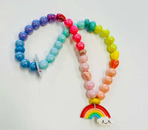 Violet's Happy Rainbow Necklace