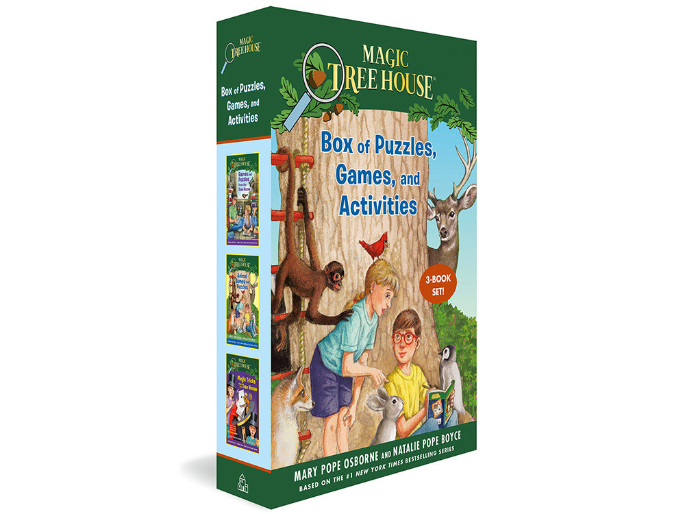 Magic Tree House - 3 Book Set - Puzzles, Games and Activities