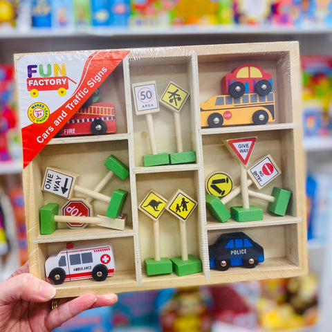 Cars and Traffic Signs - Fun Factory