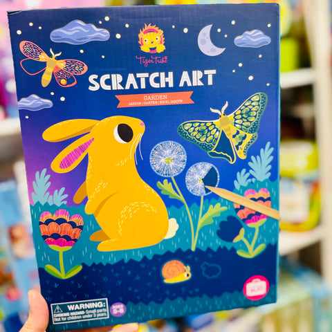 Scratch Art - Garden