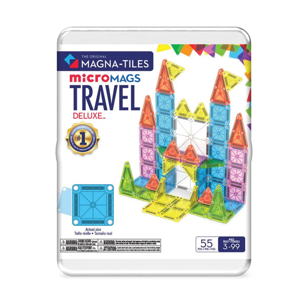 MAGNA-TILES - MICROMAGS TRAVEL SET DELUXE - 55 PIECE - PRE ORDER