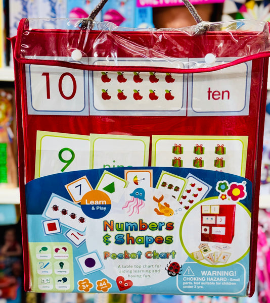 Numbers & Shapes - Pocket Chart