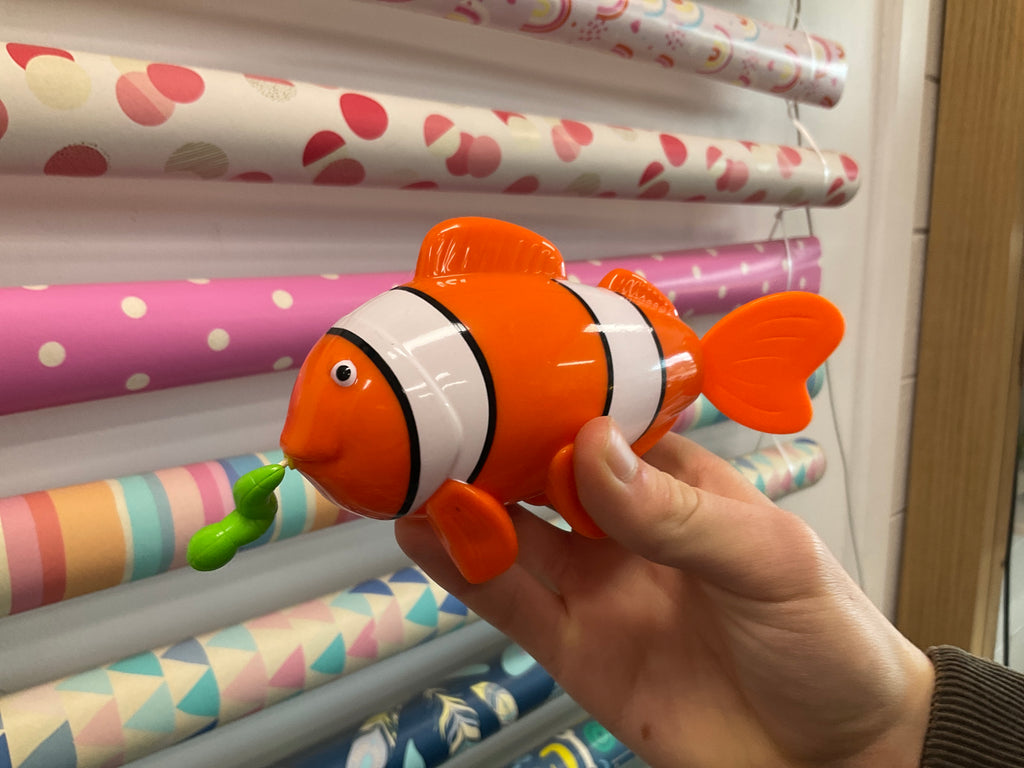 Wind up fish
