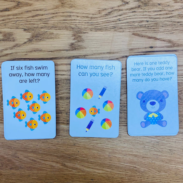 123 Flashcards - little genius Lake Press