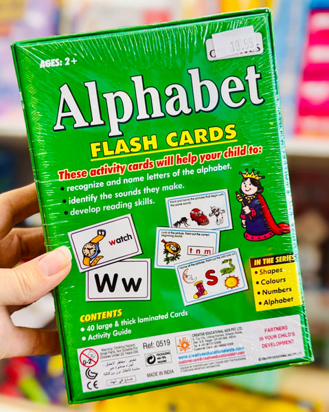 Alphabet Flash Cards - Creatives
