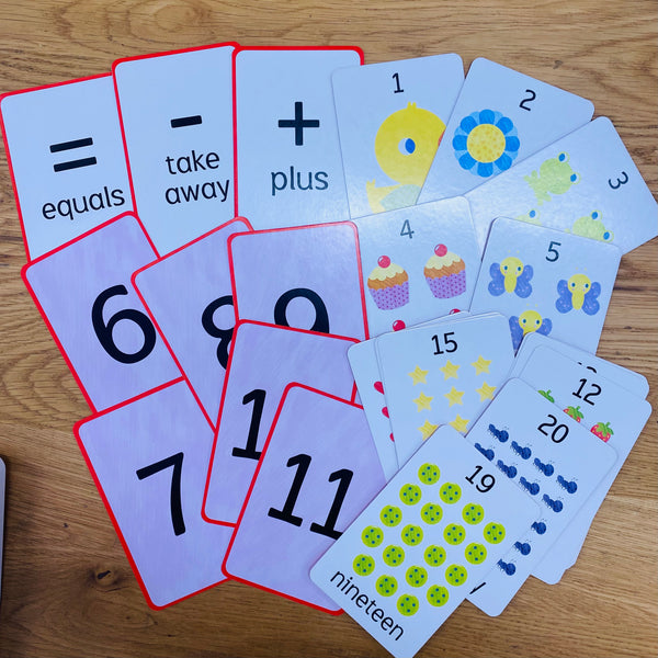 123 Flashcards - little genius Lake Press