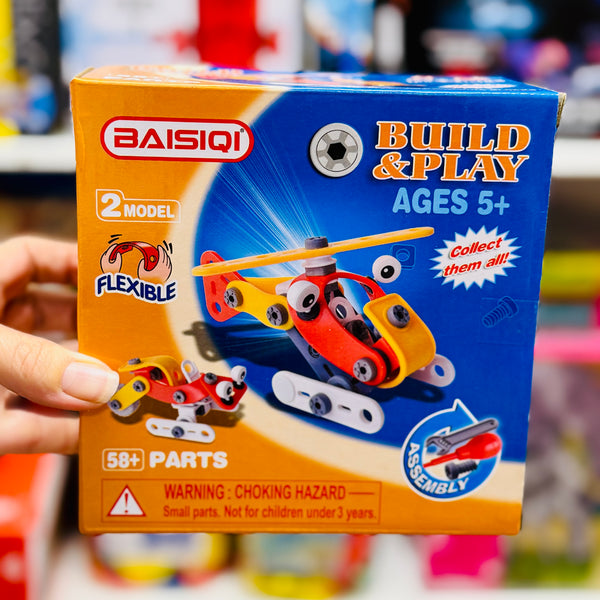 Build & Play Construction - Baisiqi 58+ parts