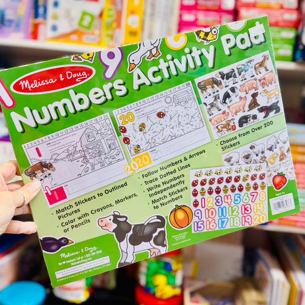 Numbers Activity Pad