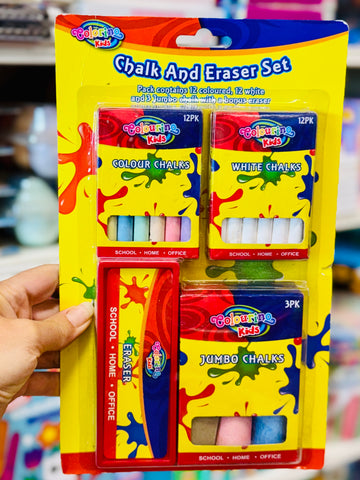Chalk and Eraser Set