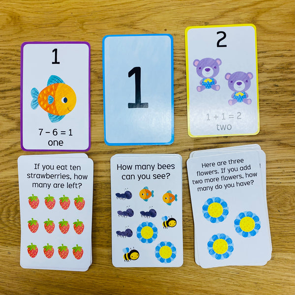 123 Flashcards - little genius Lake Press