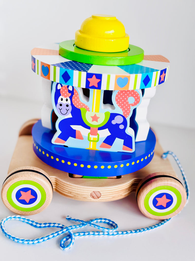 Carousel Pull Toy - Melissa & Doug