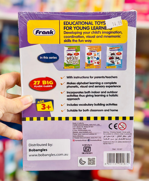 Alphabet - Flash Cards - Frank