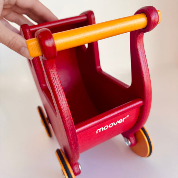 Moover Mini Dolls Pram - Red