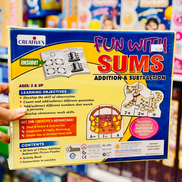 Fun with Sums - Addition & Subtraction