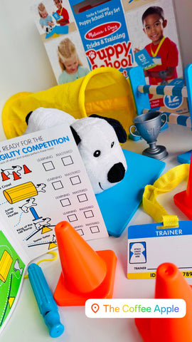 Tricks & Training Puppy School Playset - Melissa & Doug