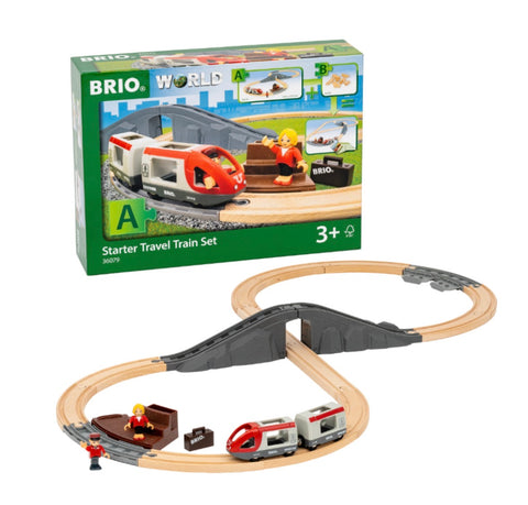 Brio Starter Travel Train Set (36079) (JG)