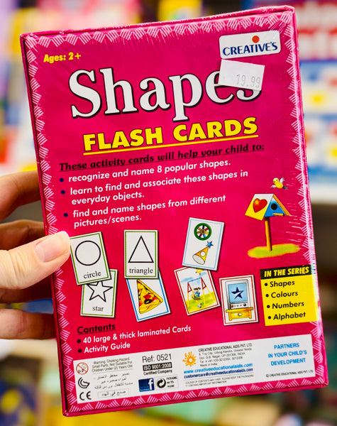 Shapes Flash Cards - Creatives