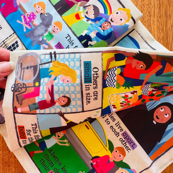 Nursery Times Crinkly Newspaper - What Makes A Family