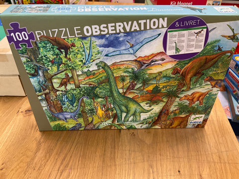 Puzzle Observation Dinosaurs
