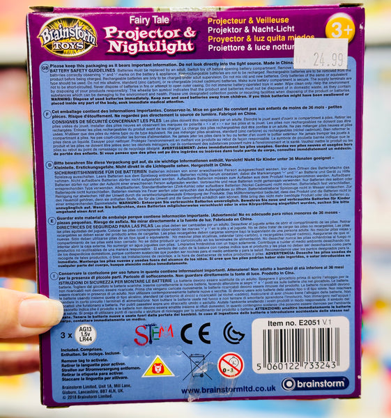 Fairy Tale Projector and Night Light