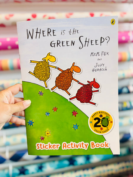 Where is the Green Sheep? Sticker Activity Book (JG)