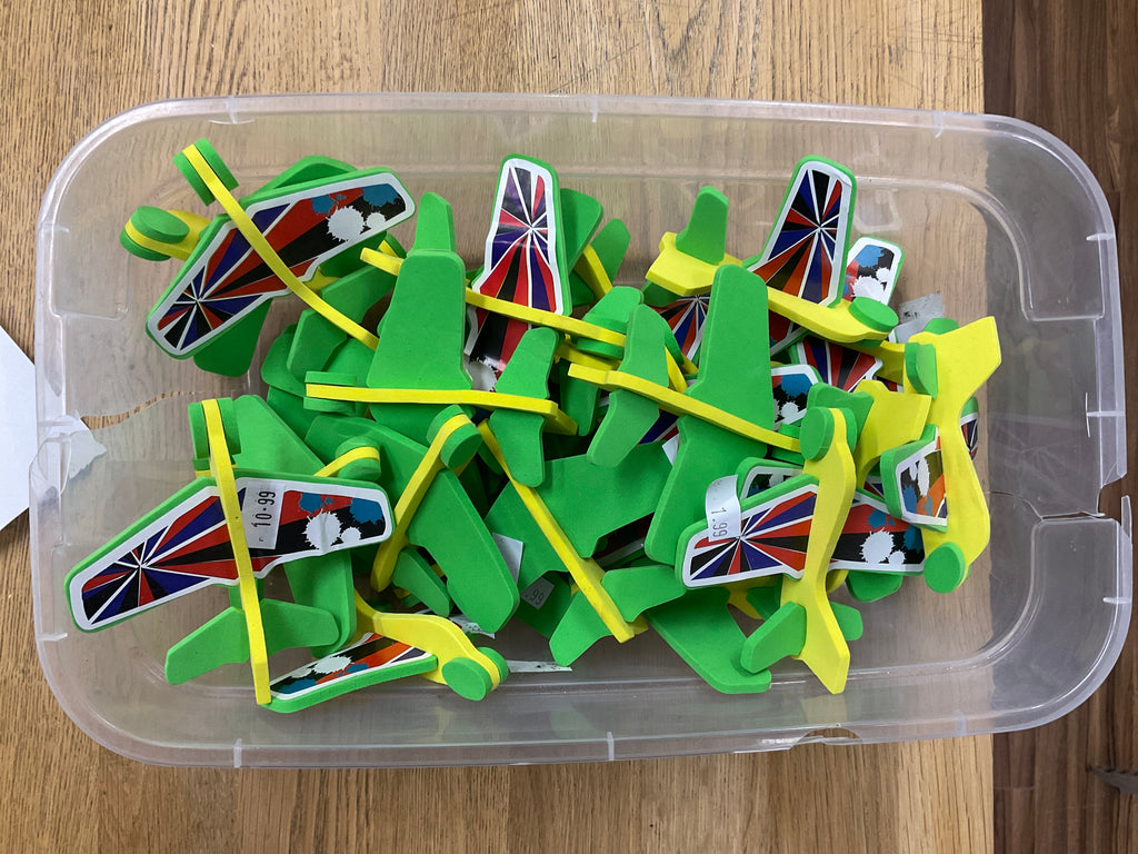 Foam airplanes
