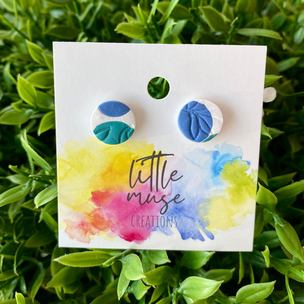 Little Muse Creations - Small Clay Studs
