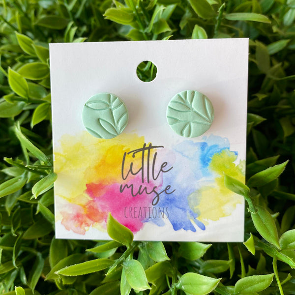 Little Muse Creations - Small Clay Studs