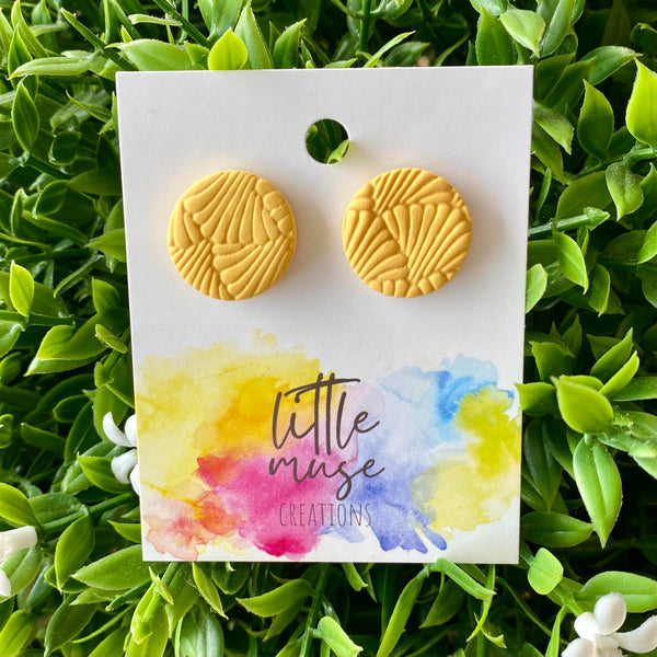 Little Muse Creations - Large Clay Studs