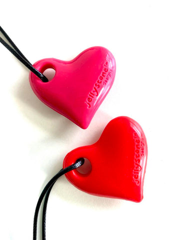 Jellystone - Heart Pendant - 3 colours to choose