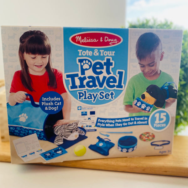 Tote & Tour Pet Travel Playset - Melissa & Doug