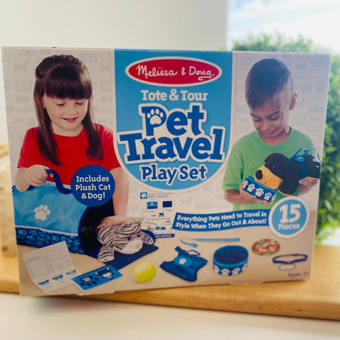 Tote & Tour Pet Travel Playset - Melissa & Doug