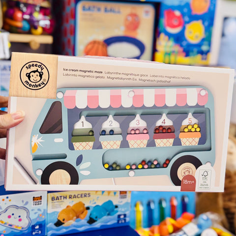 Ice Cream Magnetic Maze - Speedy Monkey