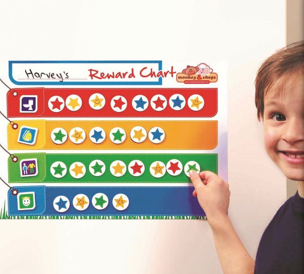 Reward Chart - Monkey & Chops