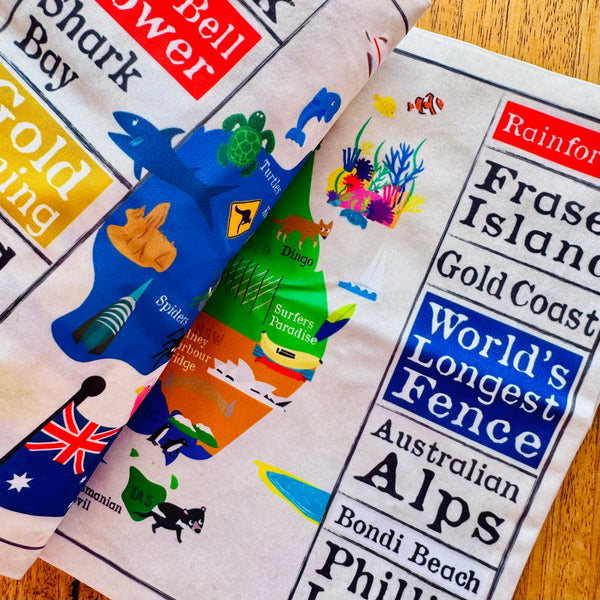 Nursery Times Crinkly Newspaper - All About Australia