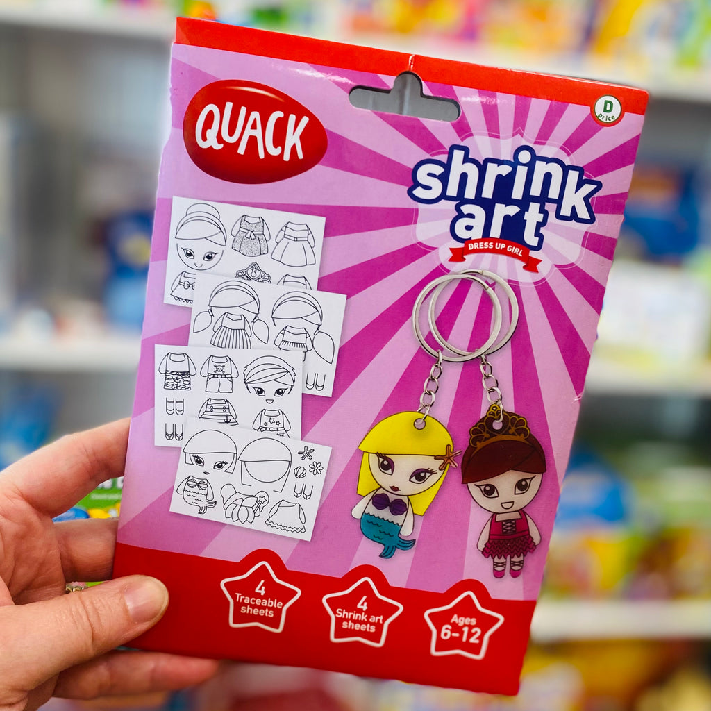 Quack - Shrink Art - Mini Craft