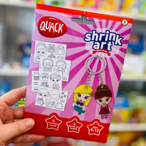 Quack - Shrink Art - Mini Craft