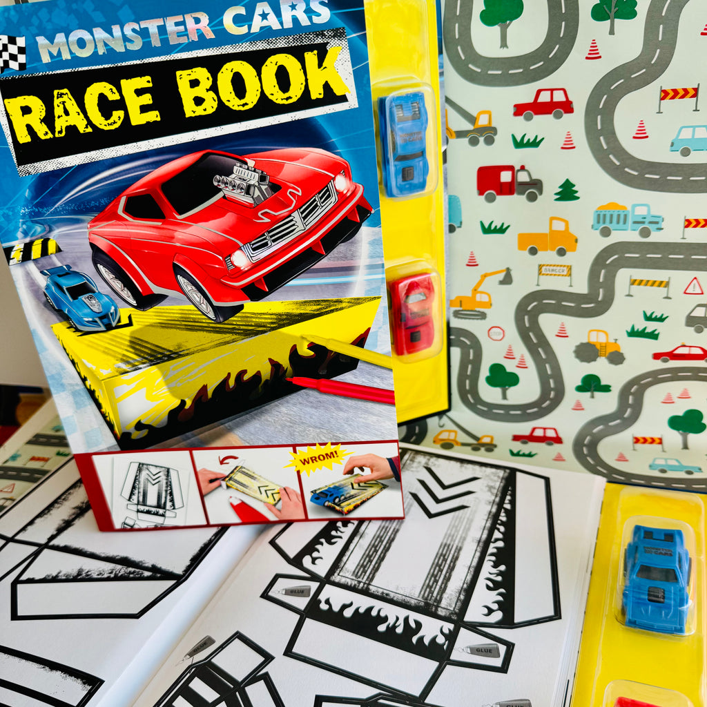 TAG - Monster Cars Race Book