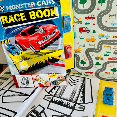 TAG - Monster Cars Race Book