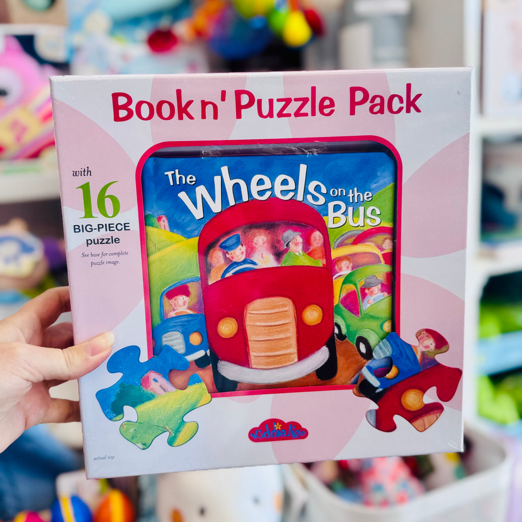 Book N’ Puzzle Pack - The Wheels on the Bus