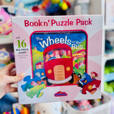 Book N’ Puzzle Pack - The Wheels on the Bus