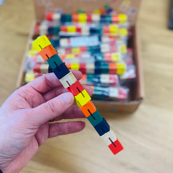 Wooden Twist & Lock Blocks - Kaper Kidz