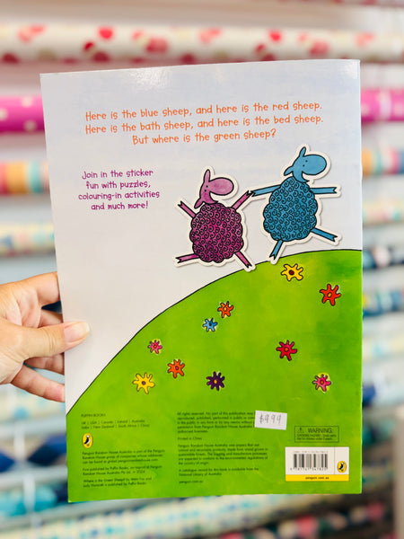 Where is the Green Sheep? Sticker Activity Book (JG)