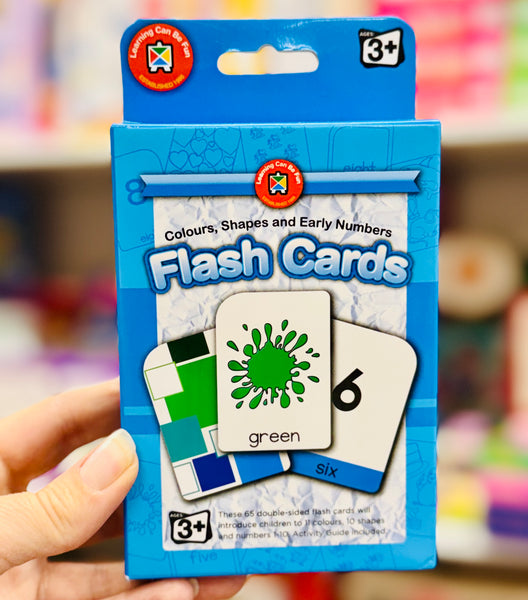 Flash Cards - Colours, Shapes and Early Numbers