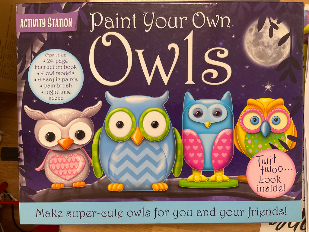 Paint your own owls