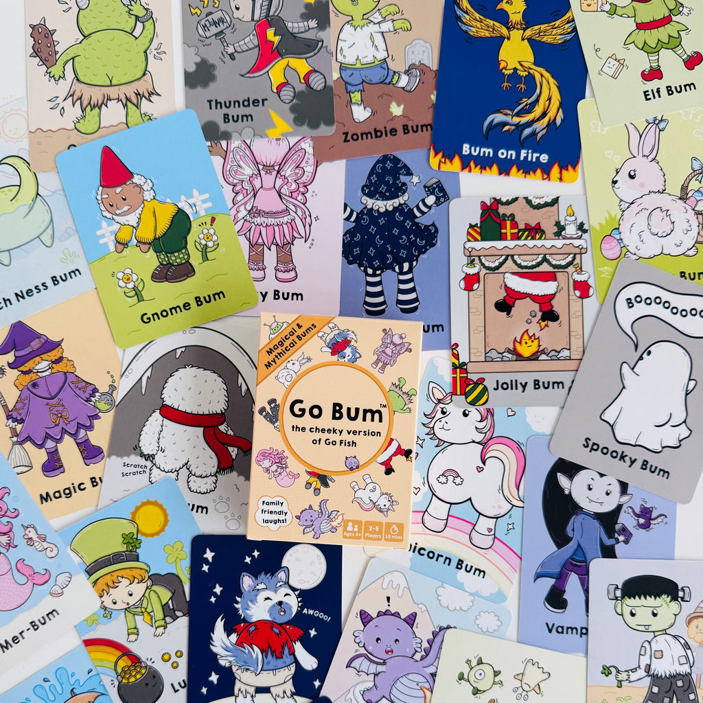 Go Bum - Magical and Mythical - Cheeky Version of Go Fish