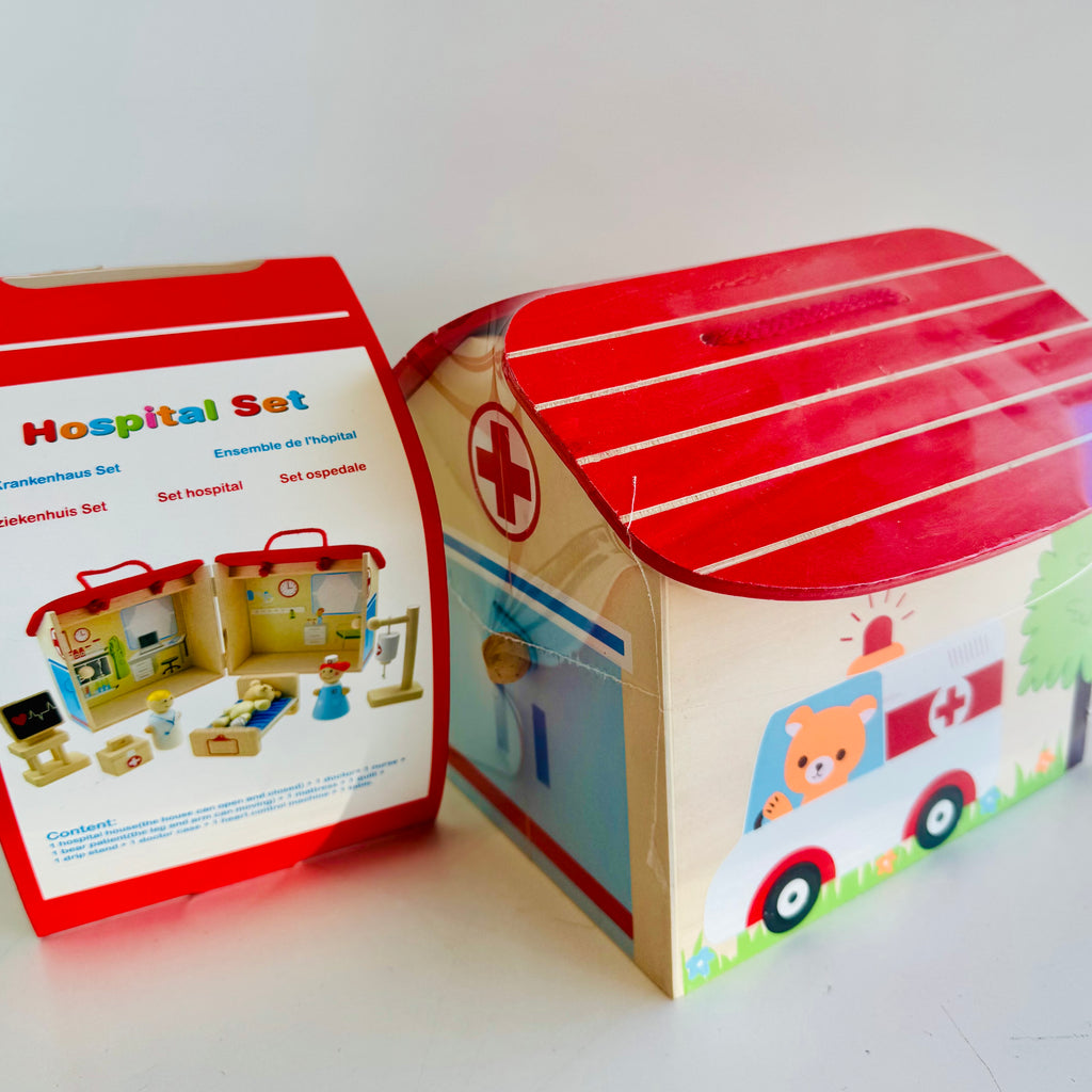 Wooden Hospital Set